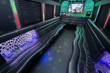 Hoover Limo Bus Interior