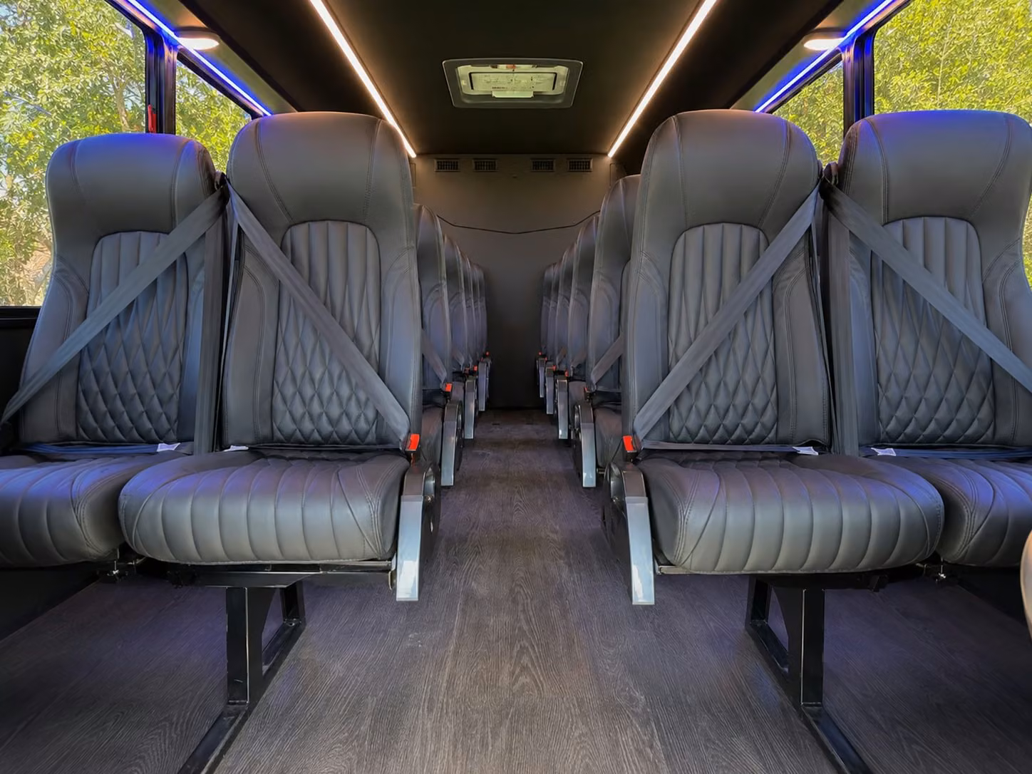20 passenger minibus inside