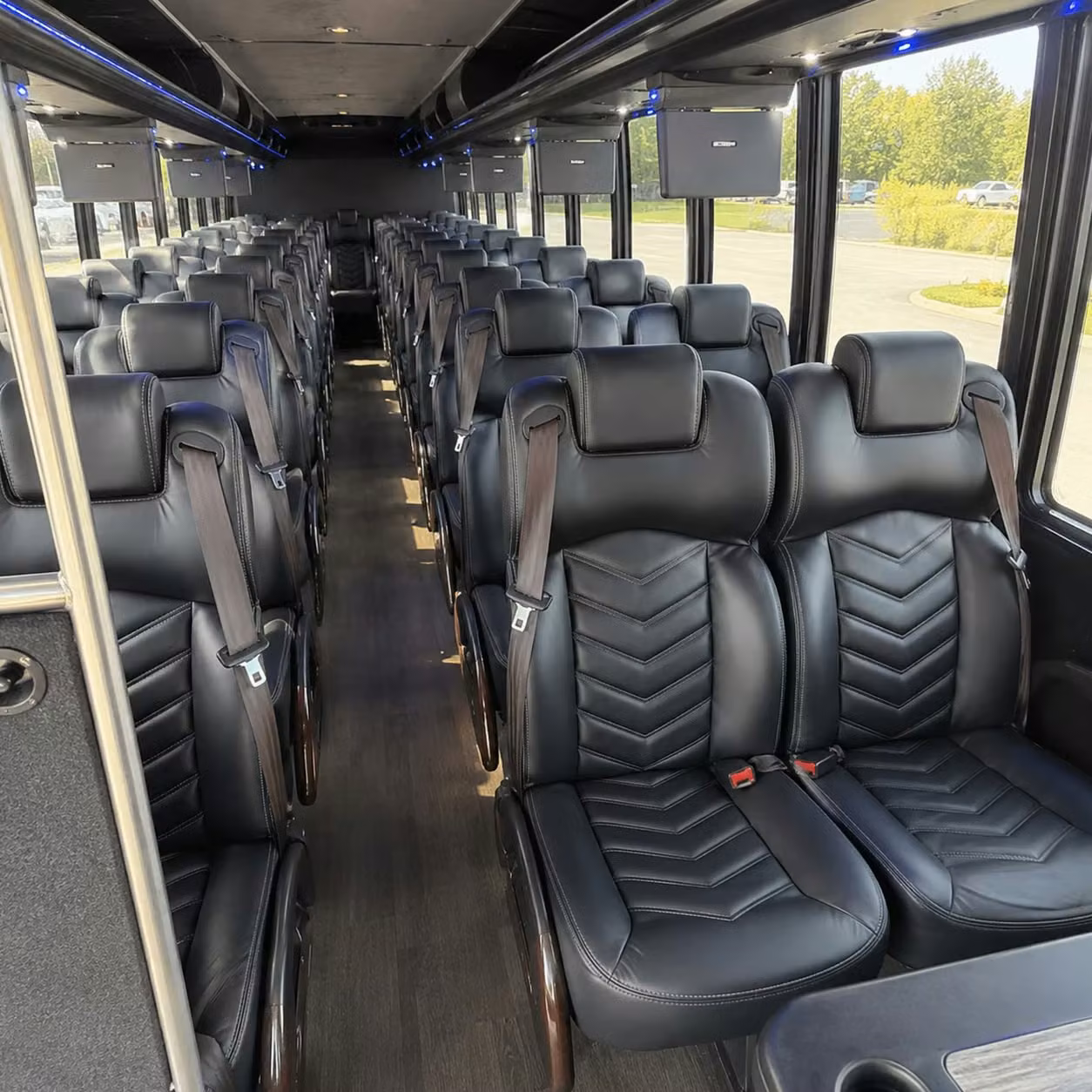 30 passenger minibus interior