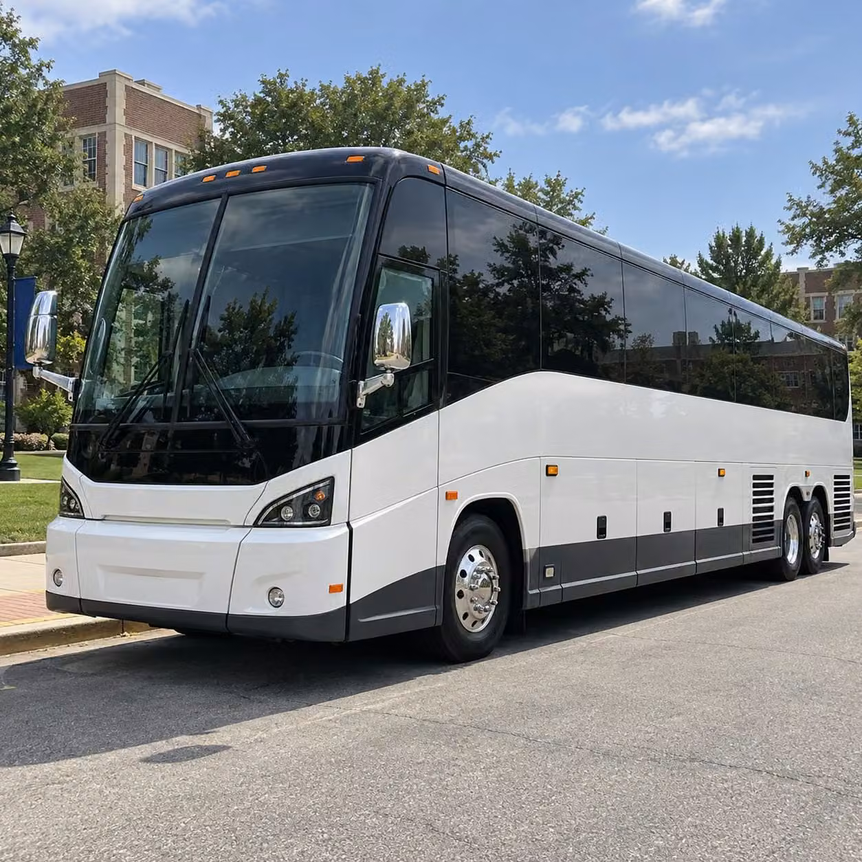 56 passenger charter bus