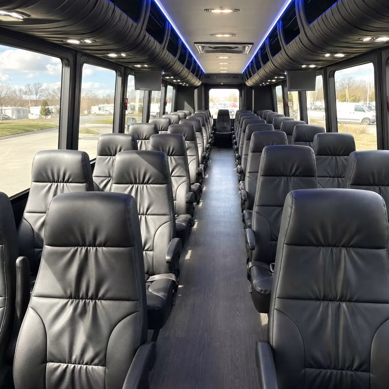hoover 25 passenger minibus rental