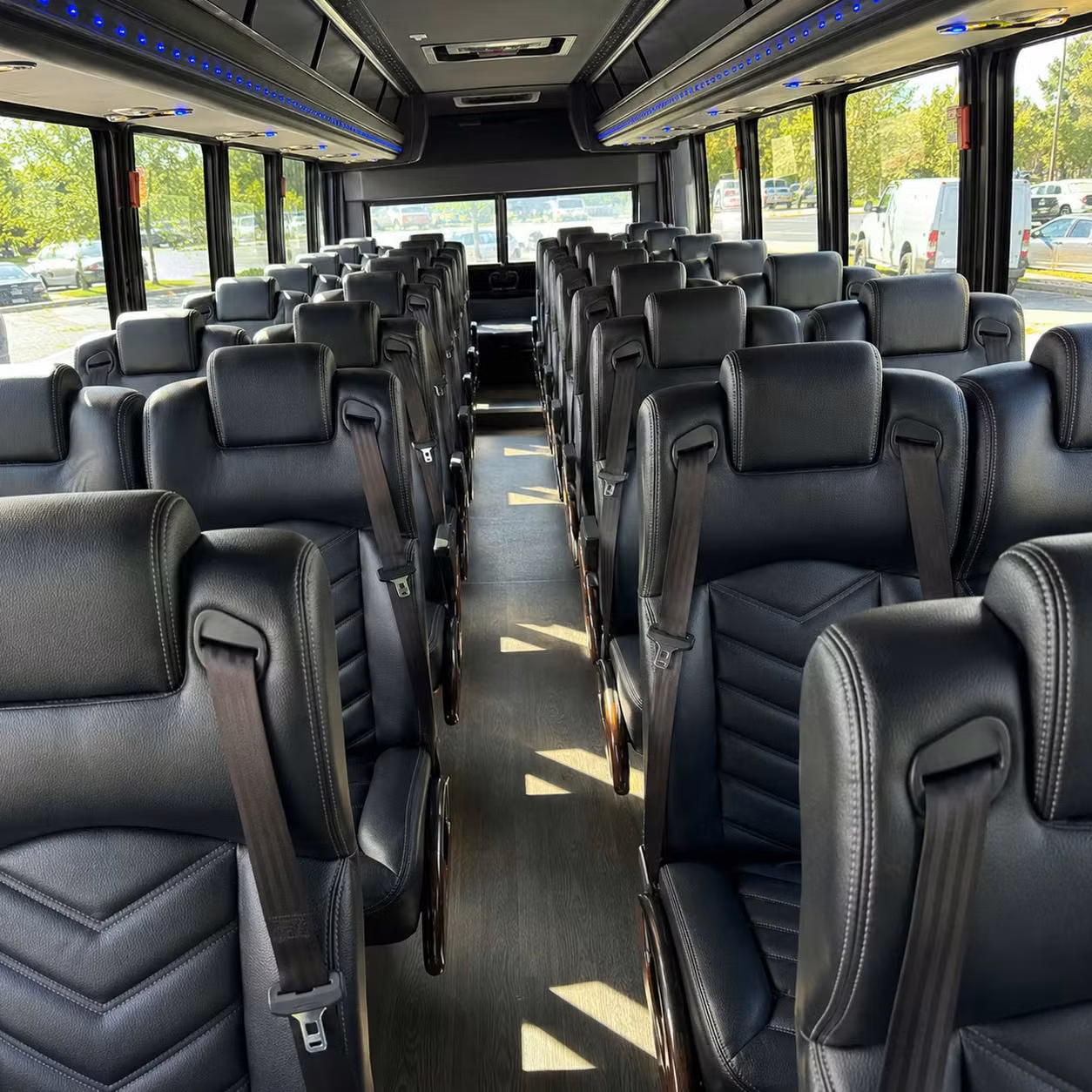 hoover 35 passenger minibus rental