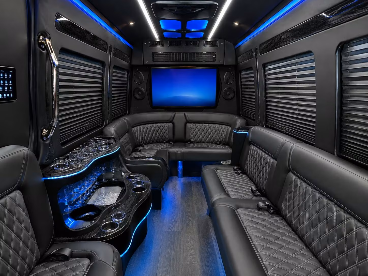 sprinter limousine inside