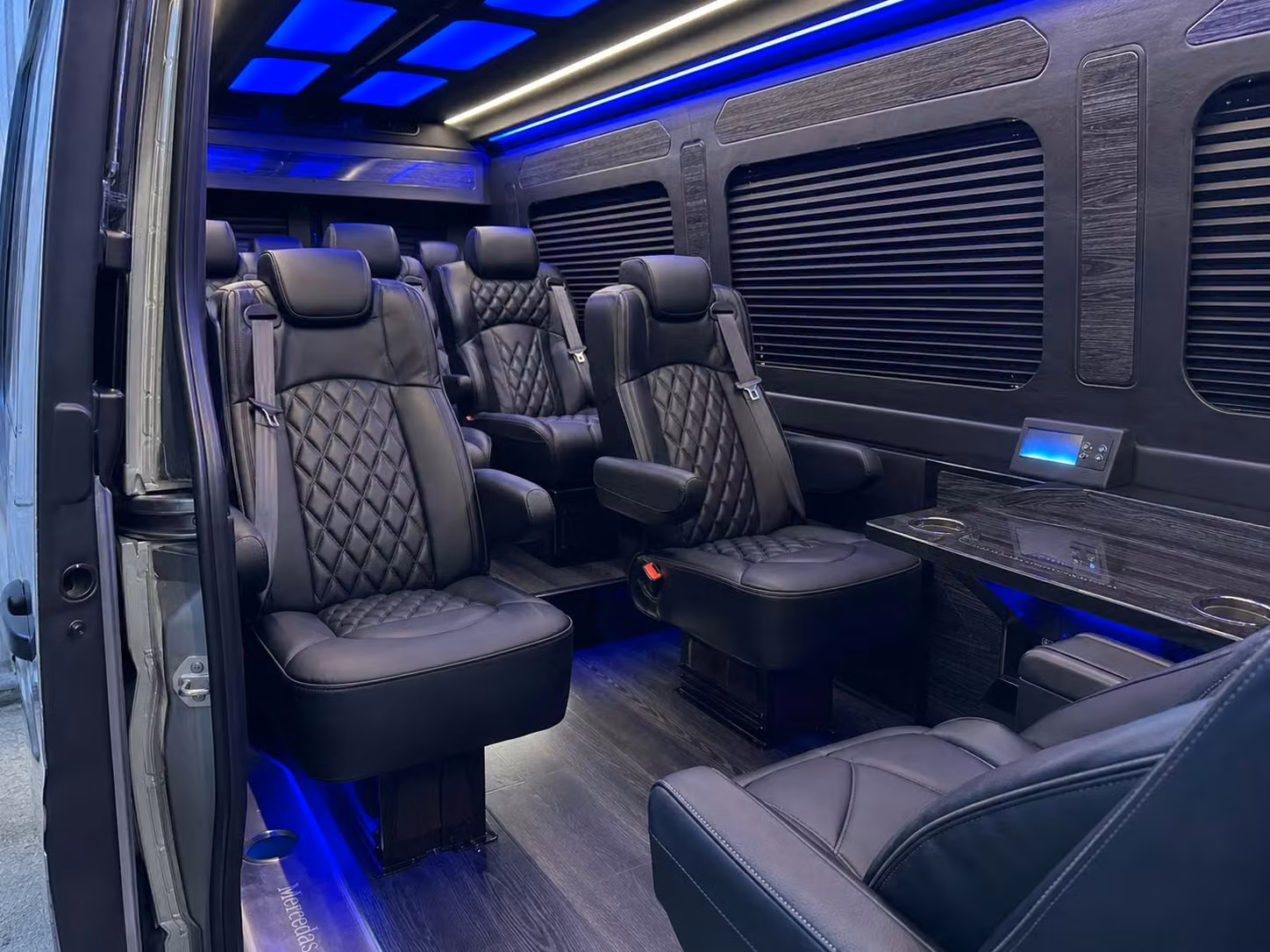 sprinter van transportation for groups and events across hoover